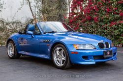 1998 BMW M Roadster in Estoril Blue Metallic over Estoril Blue & Black Nappa