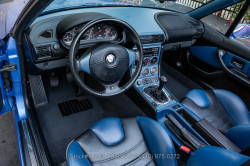 1998 BMW M Roadster in Estoril Blue Metallic over Estoril Blue & Black Nappa