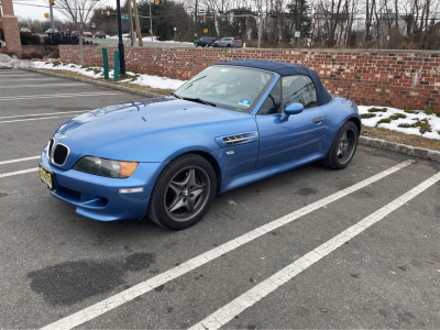 1998 BMW M Roadster in Estoril Blue Metallic over Estoril Blue & Black Nappa