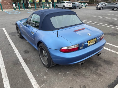 1998 BMW M Roadster in Estoril Blue Metallic over Estoril Blue & Black Nappa