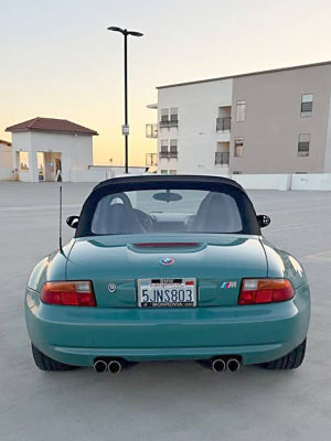 1998 BMW M Roadster in Evergreen over Black Nappa