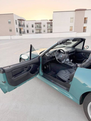 1998 BMW M Roadster in Evergreen over Black Nappa