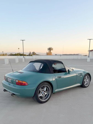 1998 BMW M Roadster in Evergreen over Black Nappa