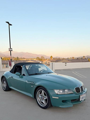 1998 BMW M Roadster in Evergreen over Black Nappa