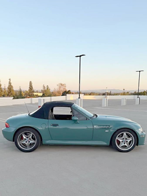 1998 BMW M Roadster in Evergreen over Black Nappa