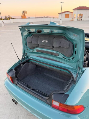 1998 BMW M Roadster in Evergreen over Black Nappa