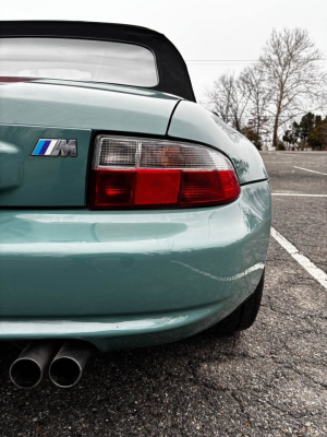 1998 BMW M Roadster in Evergreen over Evergreen & Black Nappa