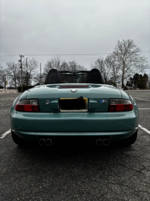 1998 BMW M Roadster in Evergreen over Evergreen & Black Nappa
