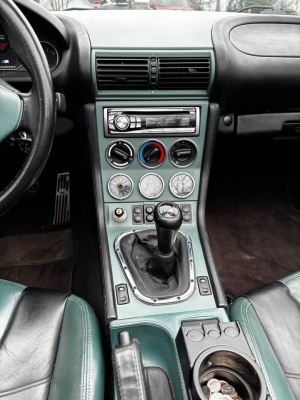 1998 BMW M Roadster in Evergreen over Evergreen & Black Nappa