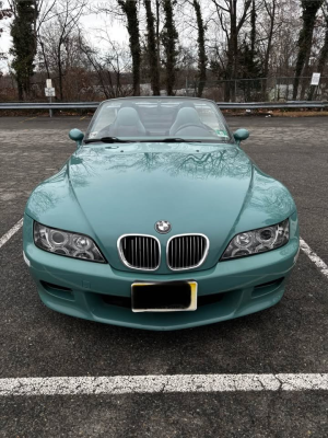 1998 BMW M Roadster in Evergreen over Evergreen & Black Nappa