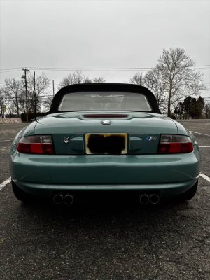 1998 BMW M Roadster in Evergreen over Evergreen & Black Nappa