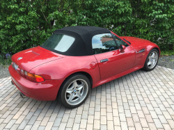 1998 BMW M Roadster in Imola Red 2 over Imola Red & Black Nappa