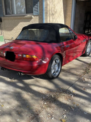1998 BMW M Roadster in Imola Red 2 over Imola Red & Black Nappa