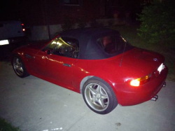 1998 BMW M Roadster in Imola Red 2 over Imola Red & Black Nappa