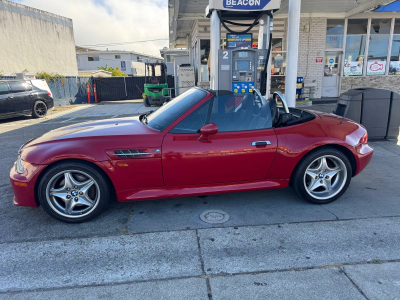 1998 BMW M Roadster in Imola Red 2 over Black Nappa
