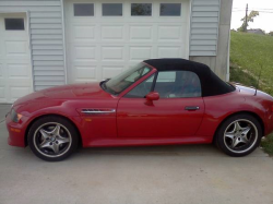 1998 BMW M Roadster in Imola Red 2 over Imola Red & Black Nappa