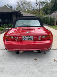 1998 BMW M Roadster in Imola Red 2 over Imola Red & Black Nappa