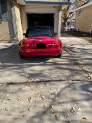 1998 BMW M Roadster in Imola Red 2 over Imola Red & Black Nappa