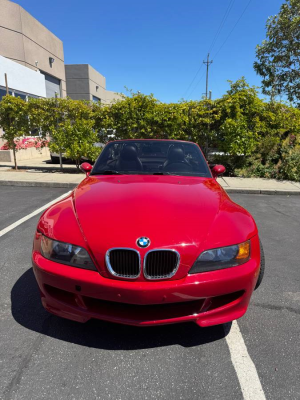 1998 BMW M Roadster in Imola Red 2 over Black Nappa
