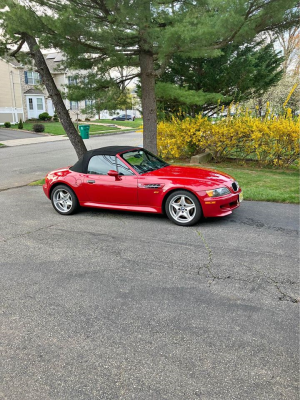 1998 BMW M Roadster in Imola Red 2 over Other