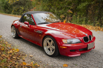 1998 BMW M Roadster in Imola Red 2 over Imola Red & Black Nappa