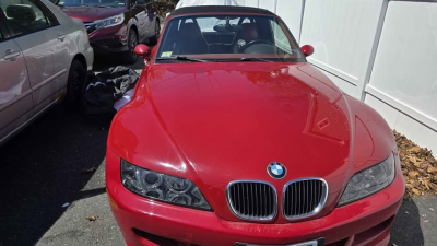 1998 BMW M Roadster in Imola Red 2 over Imola Red & Black Nappa