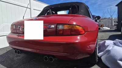 1998 BMW M Roadster in Imola Red 2 over Imola Red & Black Nappa