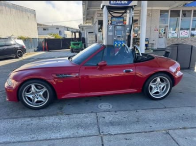1998 BMW M Roadster in Imola Red 2 over Black Nappa