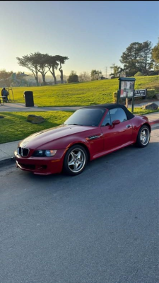 1998 BMW M Roadster in Imola Red 2 over Black Nappa