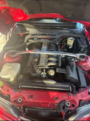 1998 BMW M Roadster in Imola Red 2 over Black Nappa