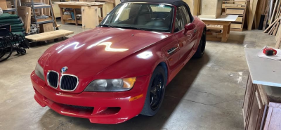 1998 BMW M Roadster in Imola Red 2 over Black Nappa