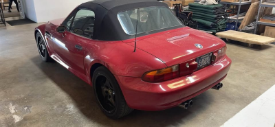 1998 BMW M Roadster in Imola Red 2 over Black Nappa