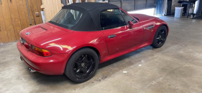 1998 BMW M Roadster in Imola Red 2 over Black Nappa