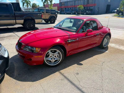 1998 BMW M Roadster in Imola Red 2 over Imola Red & Black Nappa