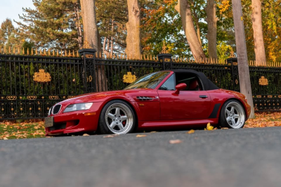 1998 BMW M Roadster in Imola Red 2 over Imola Red & Black Nappa