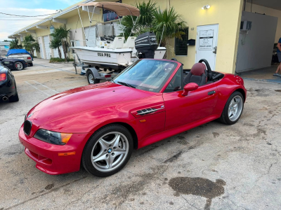 1998 BMW M Roadster in Imola Red 2 over Imola Red & Black Nappa