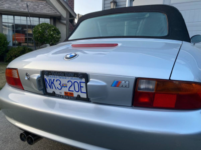 1999 BMW M Roadster in Arctic Silver Metallic over Black Nappa