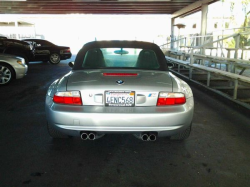 1999 BMW M Roadster in Arctic Silver Metallic over Black Nappa