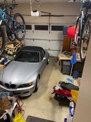 1999 BMW M Roadster in Arctic Silver Metallic over Black Nappa