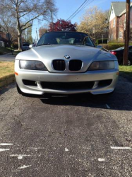 1999 BMW M Roadster in Arctic Silver Metallic over Estoril Blue & Black Nappa