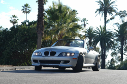 1999 BMW M Roadster in Arctic Silver Metallic over Imola Red & Black Nappa