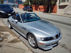 1999 BMW M Roadster in Arctic Silver Metallic over Estoril Blue & Black Nappa