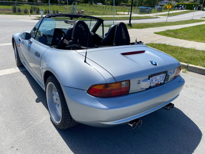 1999 BMW M Roadster in Arctic Silver Metallic over Black Nappa
