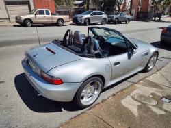 1999 BMW M Roadster in Arctic Silver Metallic over Estoril Blue & Black Nappa