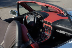 1999 BMW M Roadster in Arctic Silver Metallic over Imola Red & Black Nappa