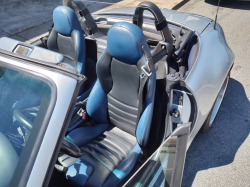 1999 BMW M Roadster in Arctic Silver Metallic over Estoril Blue & Black Nappa