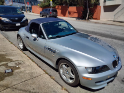 1999 BMW M Roadster in Arctic Silver Metallic over Estoril Blue & Black Nappa