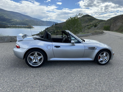 1999 BMW M Roadster in Arctic Silver Metallic over Black Nappa