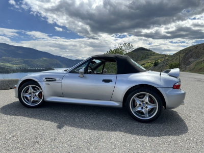 1999 BMW M Roadster in Arctic Silver Metallic over Black Nappa