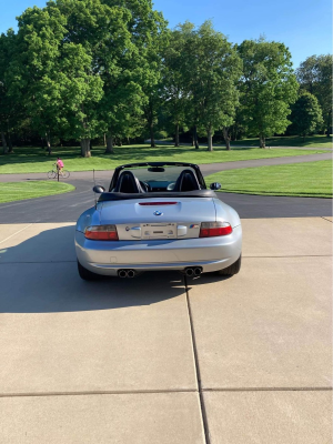 1999 BMW M Roadster in Arctic Silver Metallic over Black Nappa